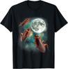 Three Roach Moon 3 Meme Funny Weird Cursed Cockroach T-Shirt
