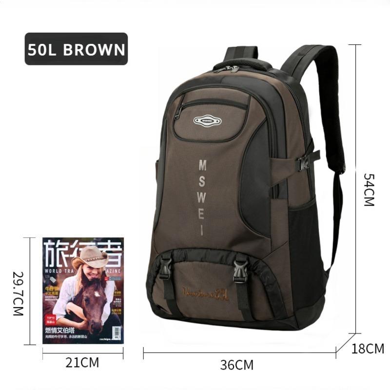 2024 New Outdoor Travel Backpack 50L/65L/85L Large Capacity Duffle Bag High Quality Oxford Waterproof Breathable Travel Bag Business Trip Hiking Bag