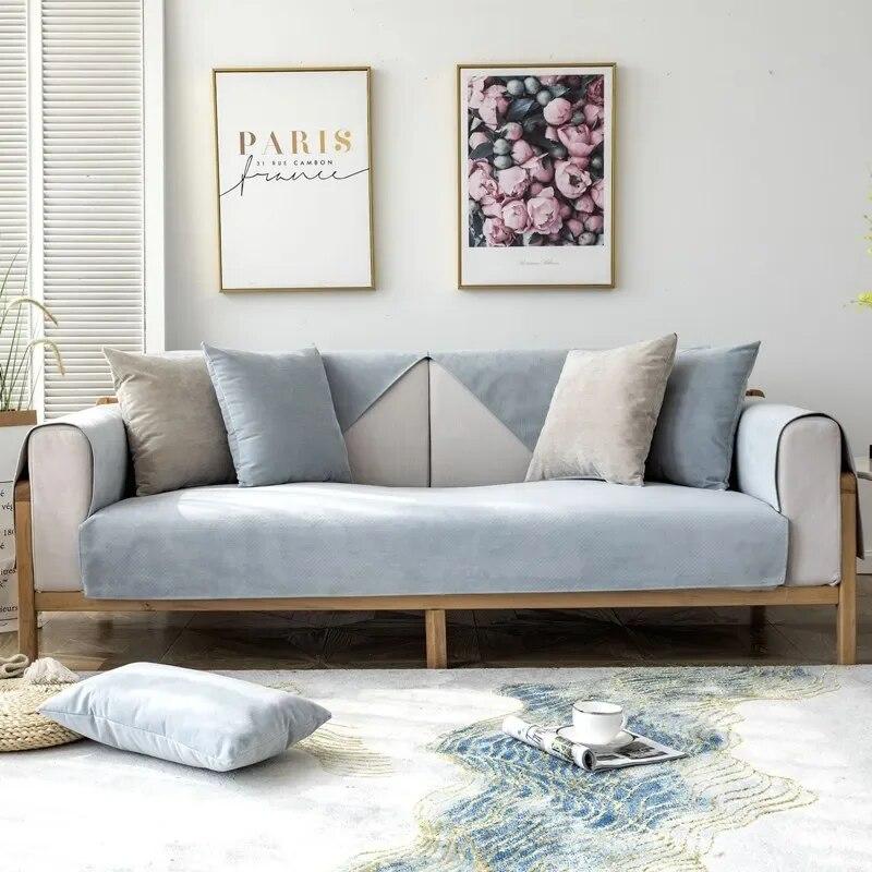 Wasserdichter Sofabezug, Anti-Kratz-Matte, nördliches rutschfestes Sofakissen für Wohnzimmermöbel, Schutz, urinbeständige Couch