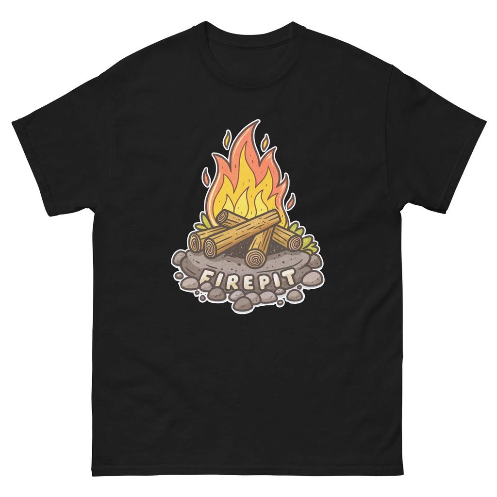 Firepit Party Supplies Items Birthday Event T-Shirt