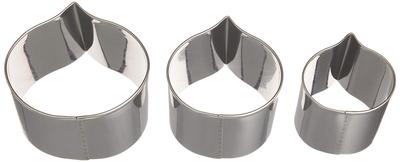 Endo Shoji Commercial Cake Cutter Set of Stainless Made In BNK7101 3, Chestnut, 18-8 Steel, Japan,