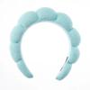 Cerchietto Puffy per Trucco da Donna Cerchietti Spessi in Spugna per Cura della Pelle Yoga Lavaggio Viso Doccia Maschera Facciale Copricapo All'Ingrosso