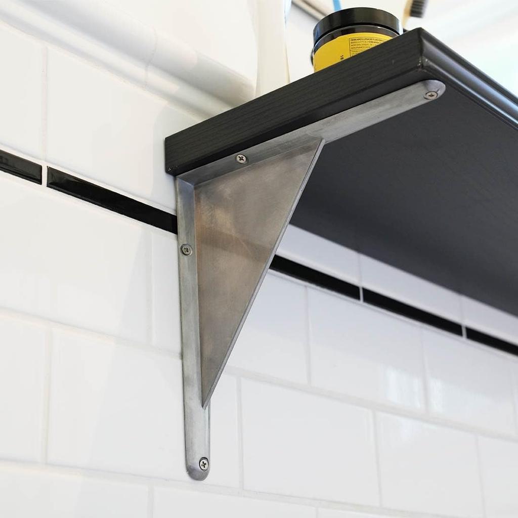 Dulton Aluminum Bracket 12 A sophisticated industrial design that blends into your everyday life Height 125mm Width 30mm Depth 125mm Y-0535-12