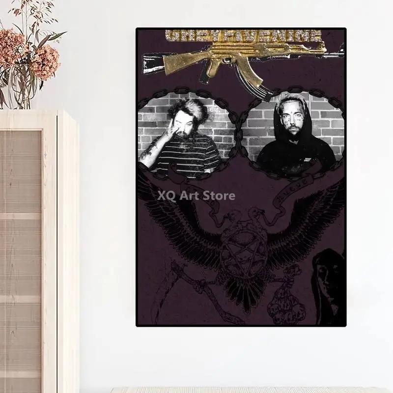 

Классические постеры с певцом-самоубийцей, настенные художественные холсты, картины и принты, HD-изображения для гостиной, домашний декор, безрамные подарки 30x40cm No Framed