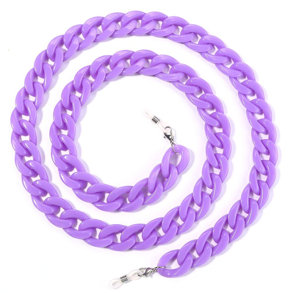 Fashion Colorful Acrylic Glasses Chain Face Mask Lanyard Chains For Women Men Neck Holder Anti-Lost Sunglasses Straps Cord