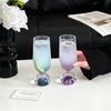 Exquisite Glass Stemmed Cup 170ml Juice Cup Creative Beer Cup  Wine Tasting