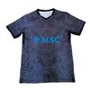 Maglia da Calcio per Tifosi del Napoli da Uomo a Maniche Corte Kit Casa Trasferta Alternativo Traspirante Fibra di Bambù Maglia da Calcio
