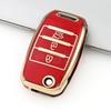 Fit For Kia Ceed Cerato Forte Seltos Rio Optima Sportage Sorento Soul Tpu Housing Remote Flip Smart Control Protector Auto Key Fob Cover Case