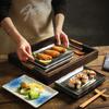 Wutuo Japanese Ceramic Sushi and Dessert Plate
