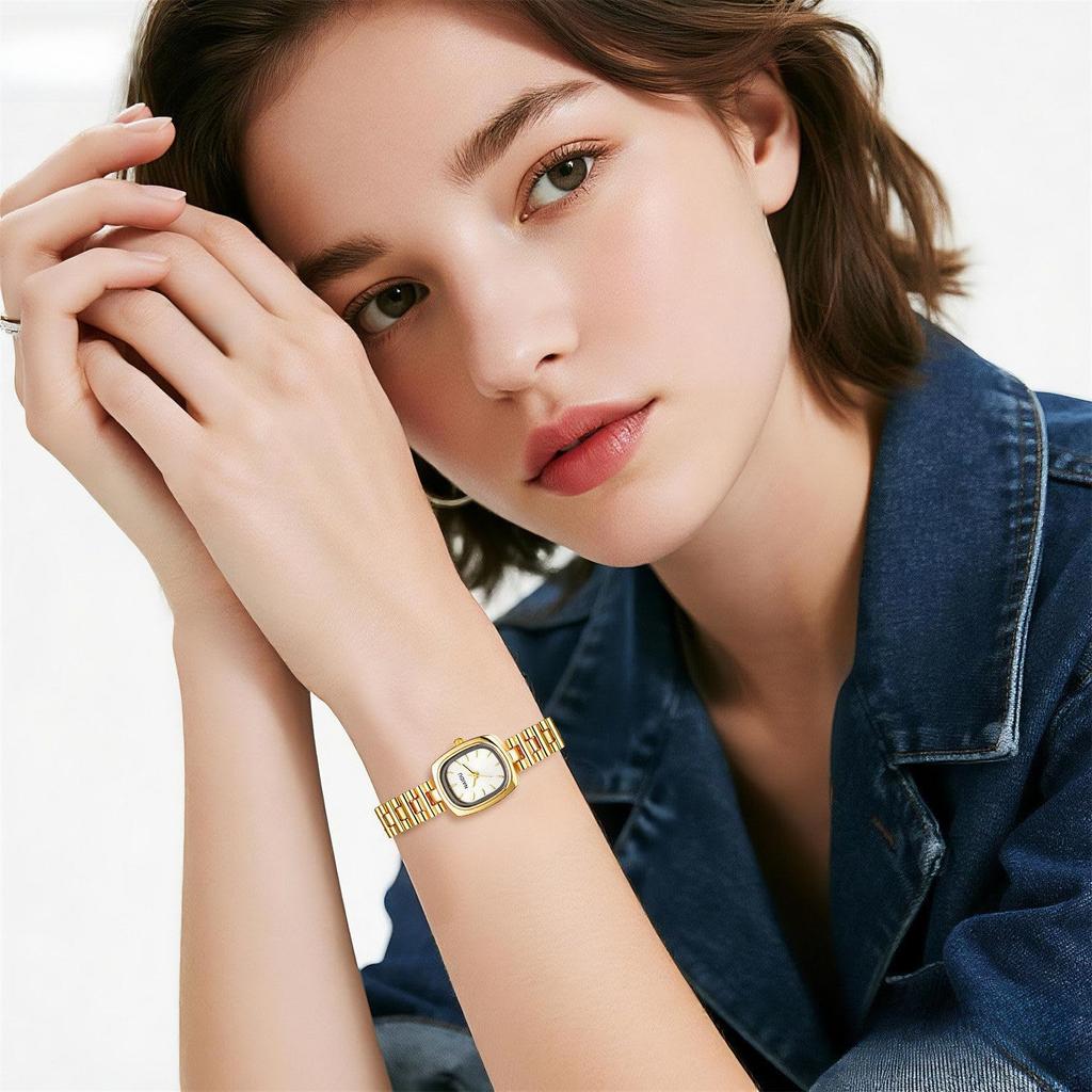 Square Watch Women Cute Small Analog Display Waterproof Simple Fashion Quartz Leisure Business Fashion Accessory - Birthday Anniversary Christmas