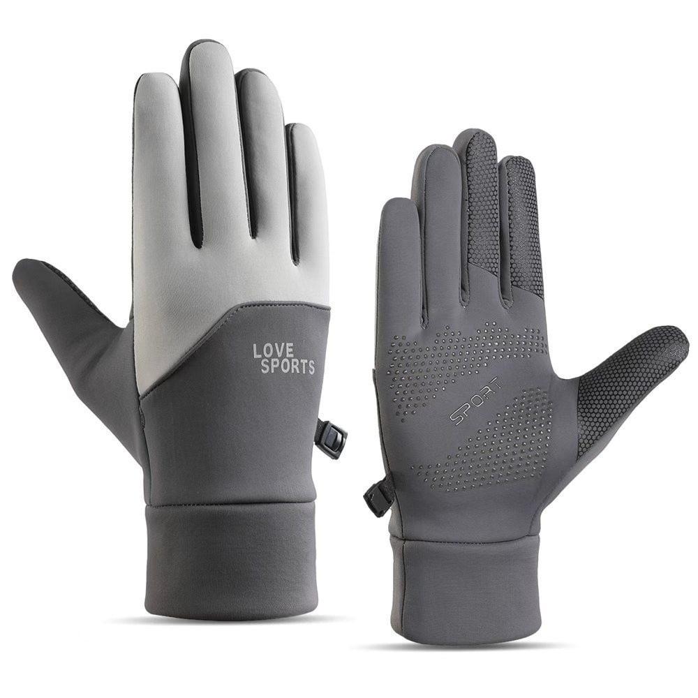 Waterproof Winter Gloves Touchable Screen Driving Mittens New Full Finger Gloves  Men
