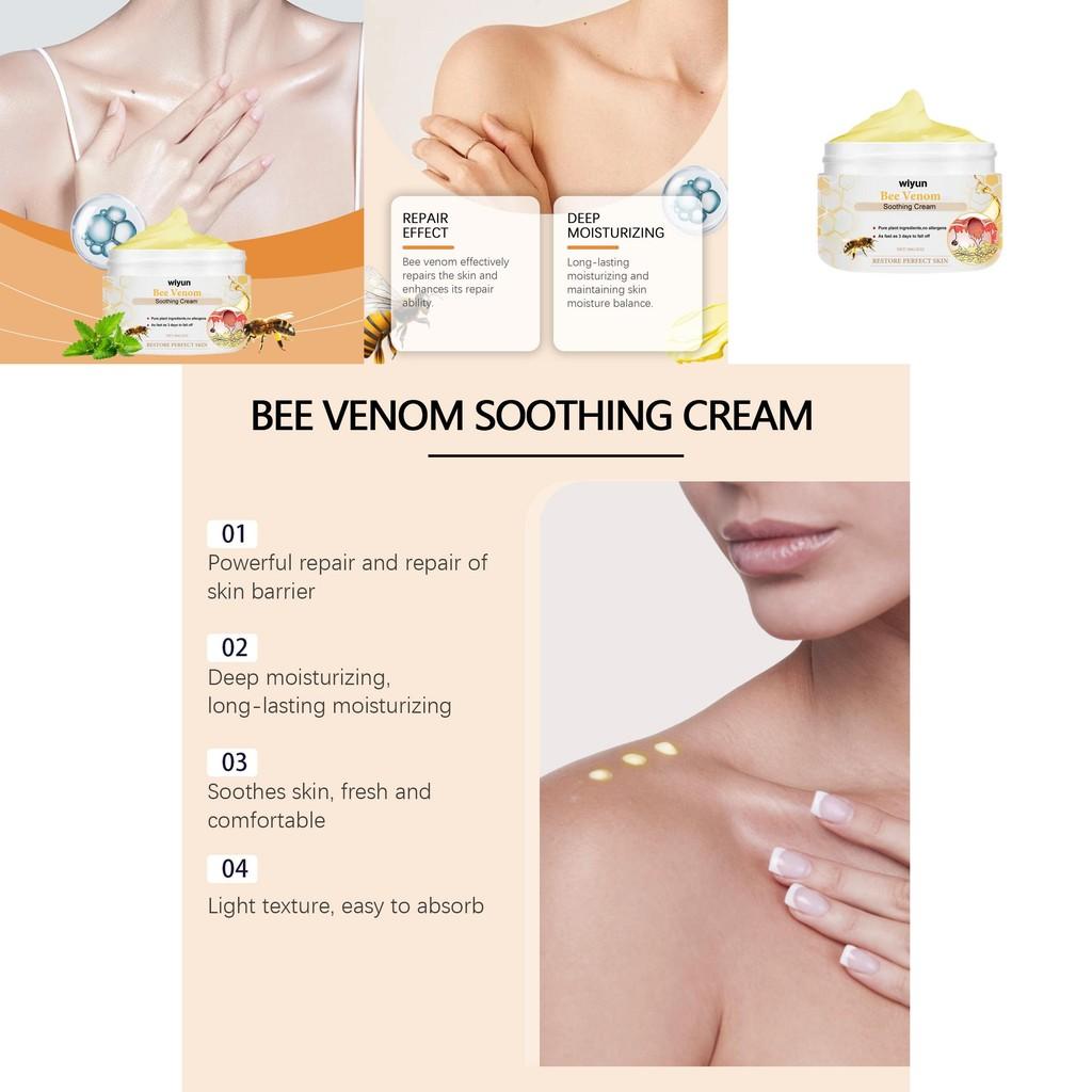 Wiyun Honey Bee Venom Moisturizing Cream Luxurious Hydrating Skin Care For Smooth Radiant Skin