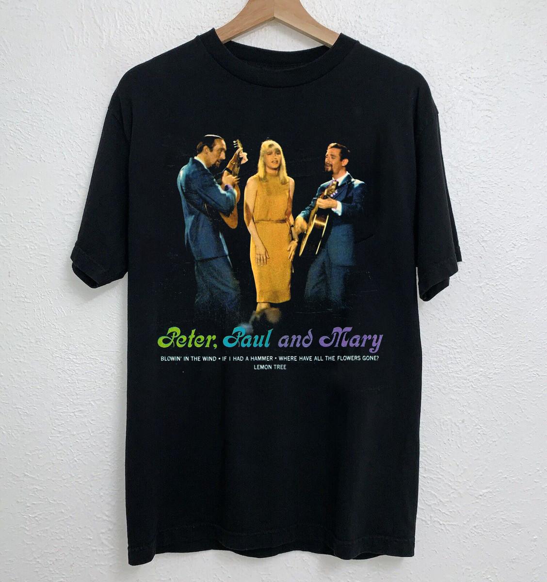 Hot Peter, Paul and Mary Gift For Fans Reprint All Size S разноцветный