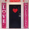 2pcs Birthday & Valentine Rose Door Couplet
