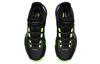 Li Ning Combat Low Abrasion Resistant Slip Resistant Low top Performance Basketball Shoes Men's Black Green ABPR027-1