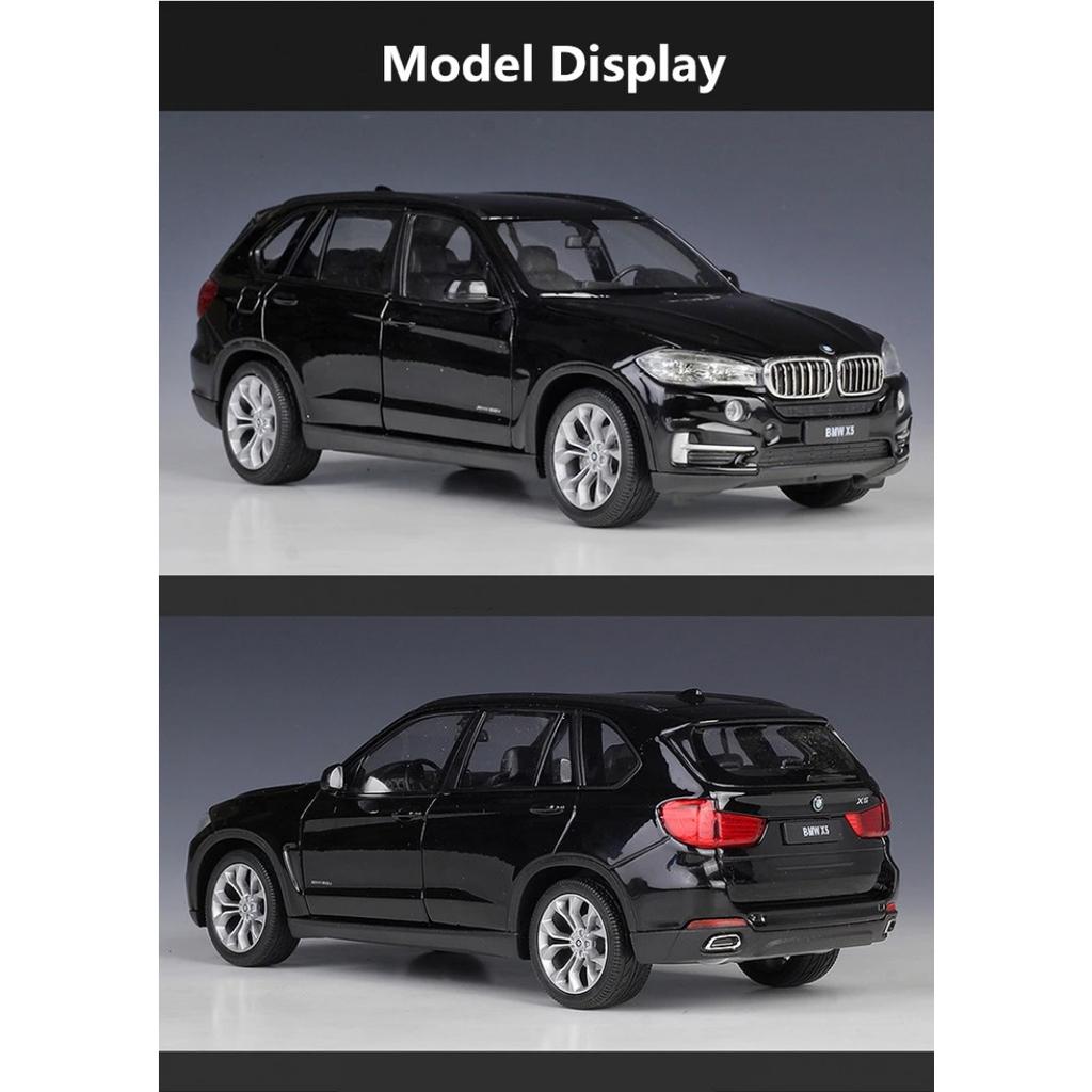 WELLY 1/24 BMW X5 SUV Alloy Car Model Diecasts Metal Toy Vehicles Car Model High Simulation Collection Childrens Gift Decoration