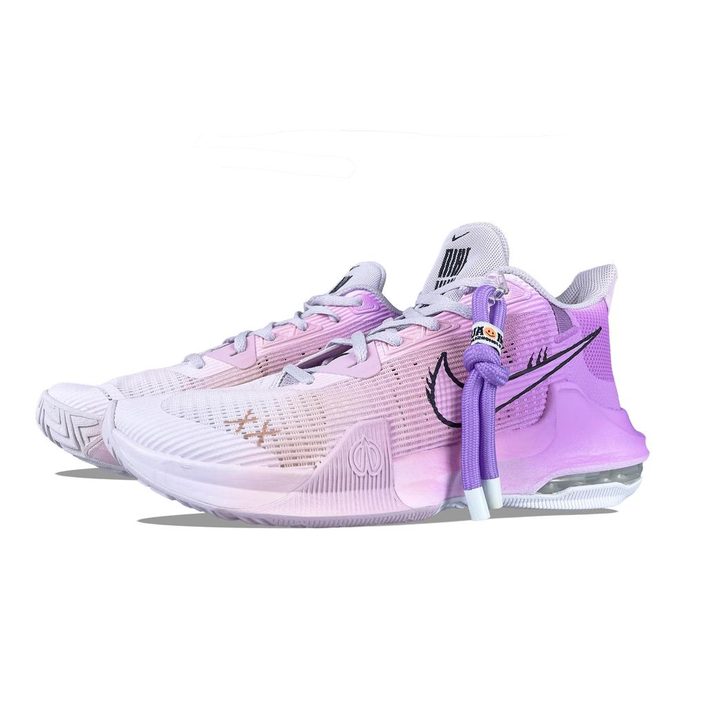 Nike Air Max Impact 3 Cushioning, Wear Resistant Low top Basketball Shoes Unisex Purple DC3725-101(Team761-)