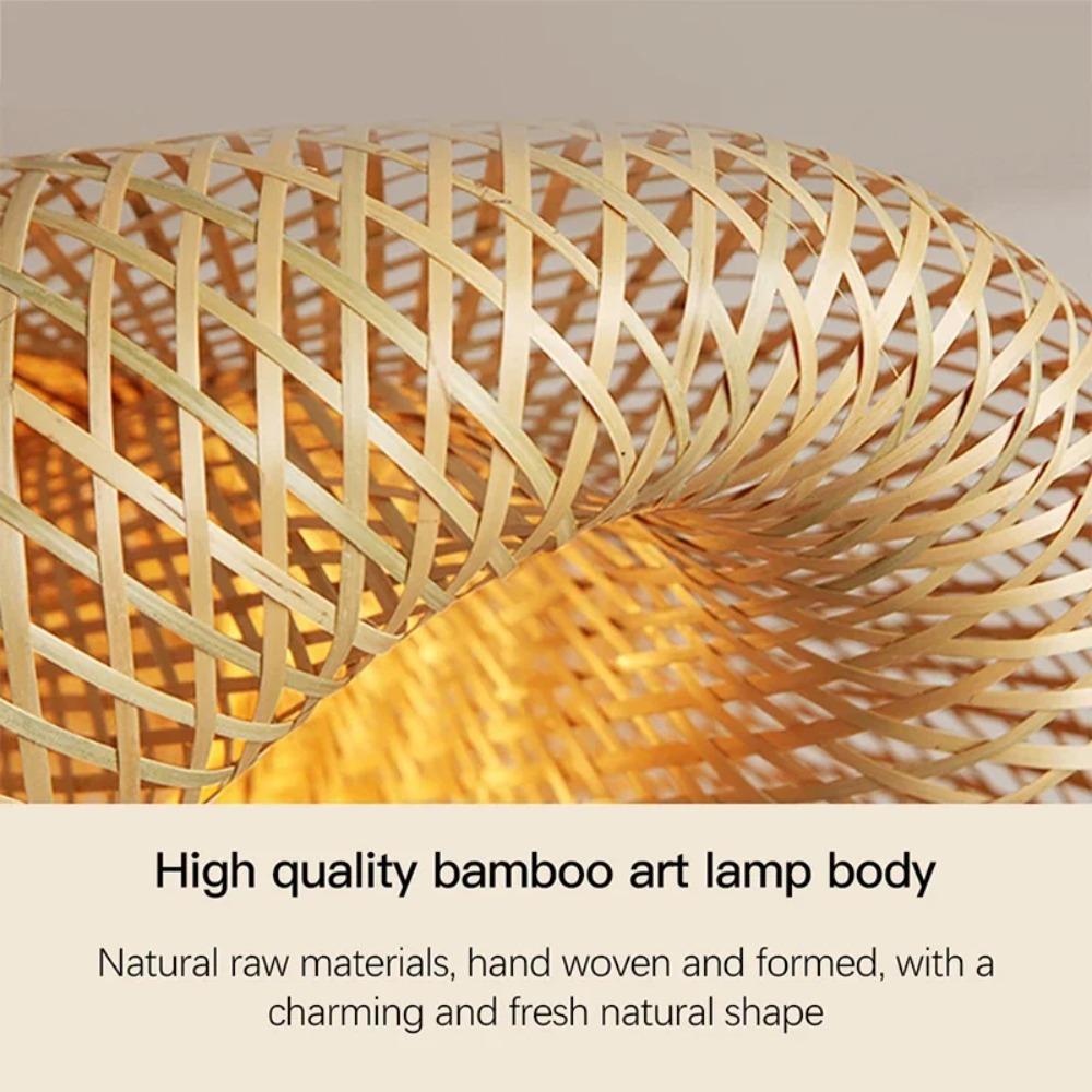 45/50CM Vintage Japanese Hemp Rope Round Ceiling Lights Modern E27 Led Pendant Lights Retro Restaurant Light Fixtures Led Lamp