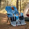 1pc Haaland1 Theme Blanket - Digital Print, Polyester, Cozy for All Seasons, Perfect for Outdoor, and Travel