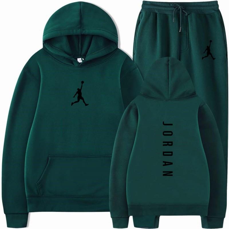 Mens Hoodie Tracksuit Set 2026 Fall Long Sleeve Sportswear Casual Outfit Gym Daily Wear