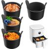 2/4Pcs Air Friteuse Eierkocher Tassen Silikon Kuchen Muffins Cupcakes Formen Backen Pudding Torte Kuchen Desserts Eier Wilderei Maker
