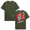 Japan Samurai Spirit T Shirts EU Size 100% Cotton Tops Bushido Male Gifts Tee Streetwear Clothing T Shirts For
