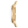 Michael Kors Oversized Runway Mercer Gold-Tone Pavé Logo Watch MK6714