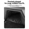 YZ For Tesla Model YL Car Trunk Side Storage Box Flocking TPE Cover Mat Partition Board Stowing Space Organizer Storage B