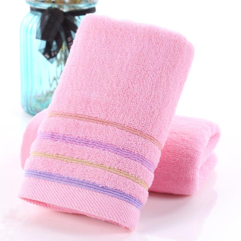 Pure Cotton Towel Supermarket Shopping Company Face Towel Embroidery Gift Idea Thickened Cotton Towel Pure Cotton