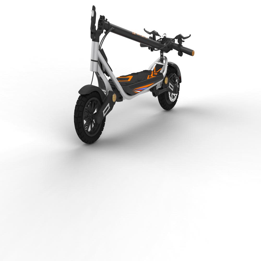 Kukirin A1 Urban Electric Scooter 800W,48V 13Ah, 45km/h, 10" Tyre, Dual Disc Brake, Full Shock Absorption, Fast Charging, Folding E-Bike for Adult