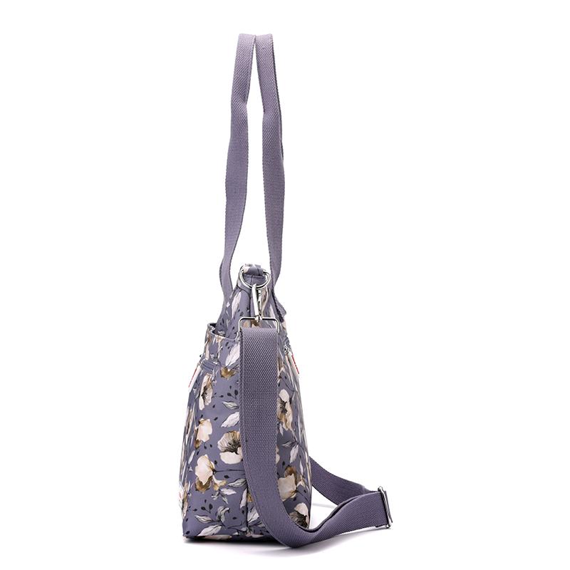 Women's Floral Pattern Handbag Vintage Shoulder Bag Large Capacity Crossbody Bag