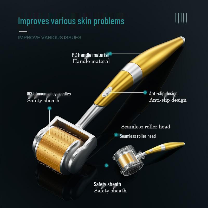 ZGTS Titanium Microneedle Roller for Acne and Skin Care