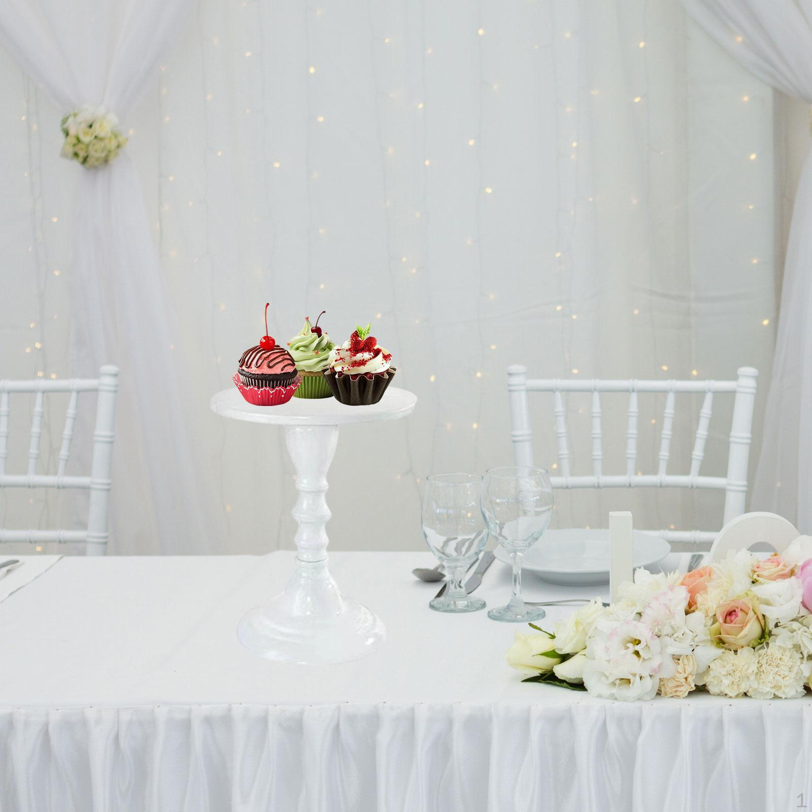 

Подставка для торта, кекса, кондитерского изделия, фотореквизит, держатель, поднос для сервировки на столешницу, годовщина white 20x24cm