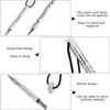 Stainless Steel Knotter Tool Set Paracord Lacing Stitching Needle Craft Maker for Leather and Paracord Crafting