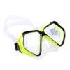 Large frame, liquid silicone diving goggles 4mm thick tempered glass