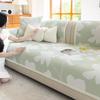 New Sofa Cushion, Summer Non-Slip And Cool Feeling Ice Silk Small Fresh Seat Cushion, Summer Mat Sofa Cover Cover Towel