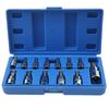 13 Pcs Hex Socket Set with Storage Case 1/2inch 1/4inch and 3/8inch Drive Hex Bit Socket Set for Electric Drill Ratchet Wrench