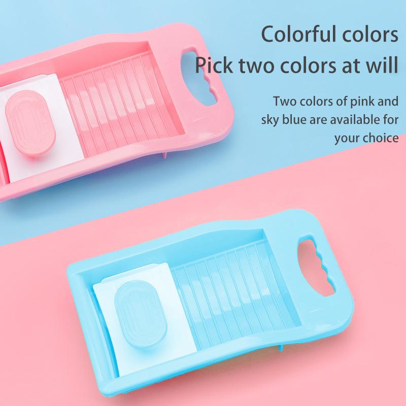 Washboard That Does Not Hurt Your Hands Wash Socks Dormitory Household Underwear Panties Washboard Lazy Mini Laundry Tub