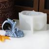 Multifuntional Silicone Molds Artistic Molds Death Shape Silicone Candle Molds Easy Demolding Mold for Handmade Candle