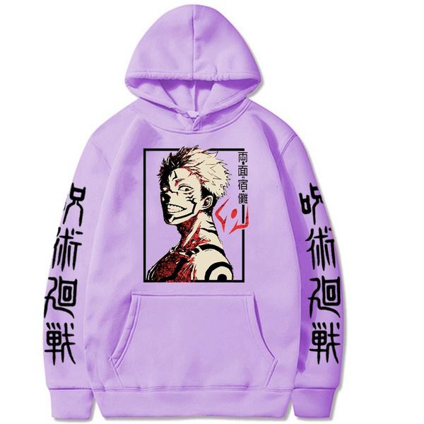 Nowe Anime Jujutsu Kaisen Moda męska i damska Hip-hop Casual Streetwear Harajuku Pullover