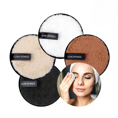 Puderquaste zum Entfernen von Make-up, Arctic Velvet Lazy Facial Cleansing Puff, kann gewaschen und wiederverwendet werden