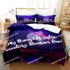 Benson Boone concert Bedding Set Printed single Comforter Quilt Bed Cover Duvet Cover Pillow Case 3 Pieces Sets Kids Adult Size