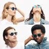 [MessyWeekend] Hobbes Sunglasses - Brand Sunglasses for Women and Men - UV Protection (UV400) - Scandinavian Design - Revo [Grey]