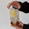 Square Glass Drinking Cup Set