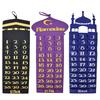 Eid Mubarak Calendrier en Feutre DIY Compte à Rebours Décoration Ramadan Pour la Maison Cadeaux Enfants Fête Islamique Musulmane Eid Ramadan Kareem