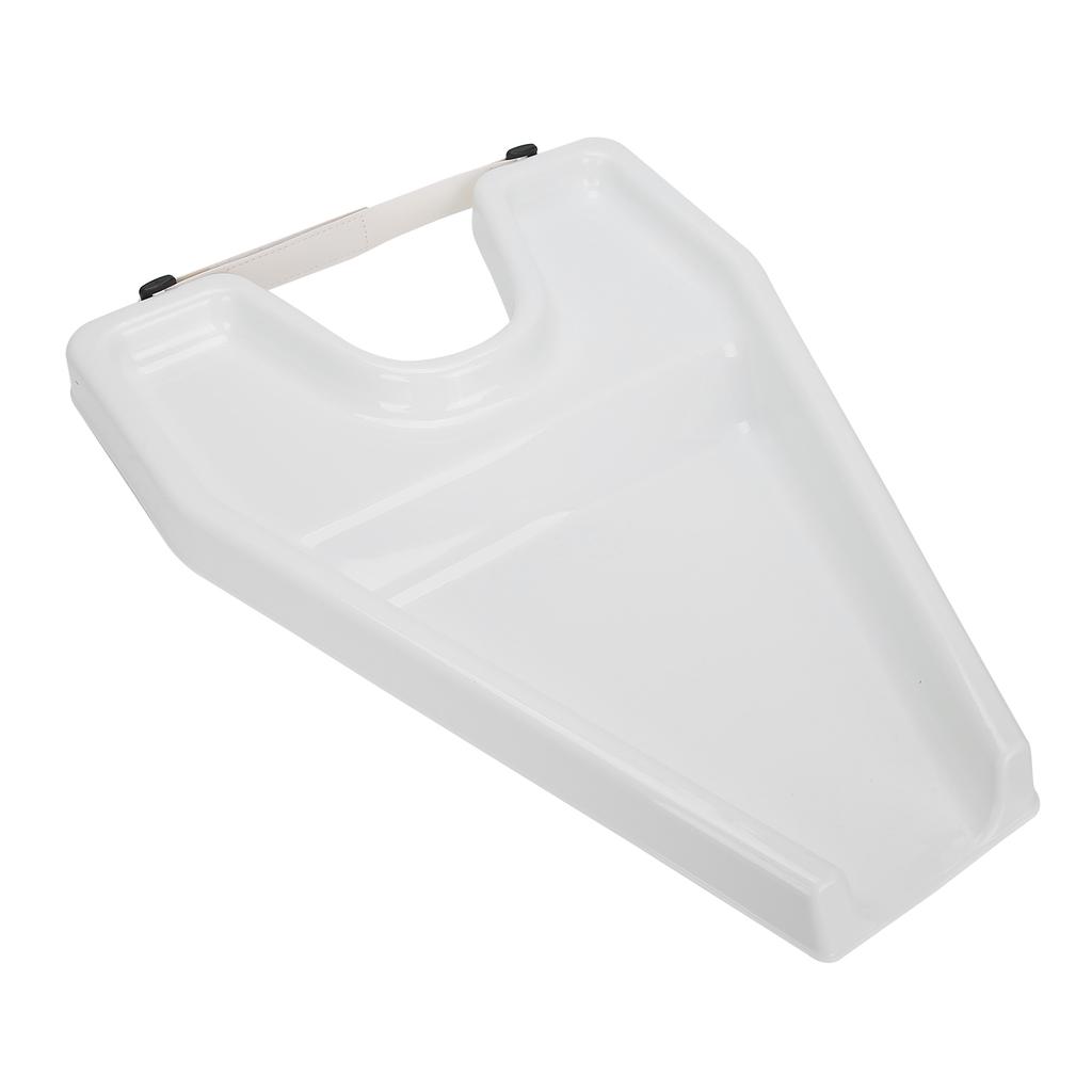Portable Hair Washing Tray Rinse Shampoo Neck Rest Hair Sink Basin for Home SalonWhite