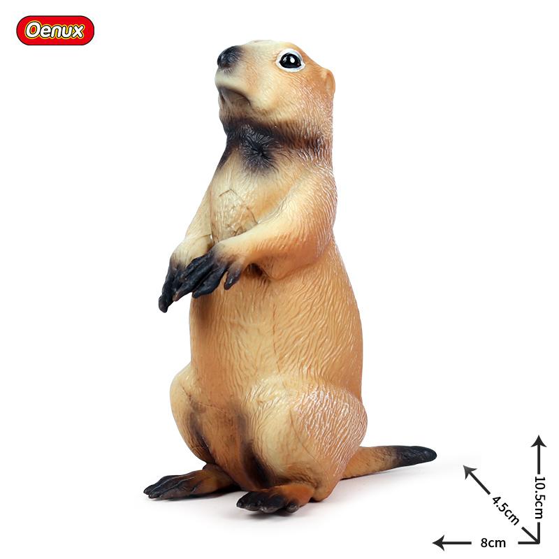 Oenux Simulation Wild Muroid Animal Squirre Mouse Sugar Glider lMarmot Rat Chinchilla Model Action Figures Lovely PVC Kids Toy