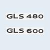 New Chrome Black Letters GLS480 GLS600 V12 Emblem for Benz Maybach GLS Class Car Fender Trunk Rear X167 Logo Sticker