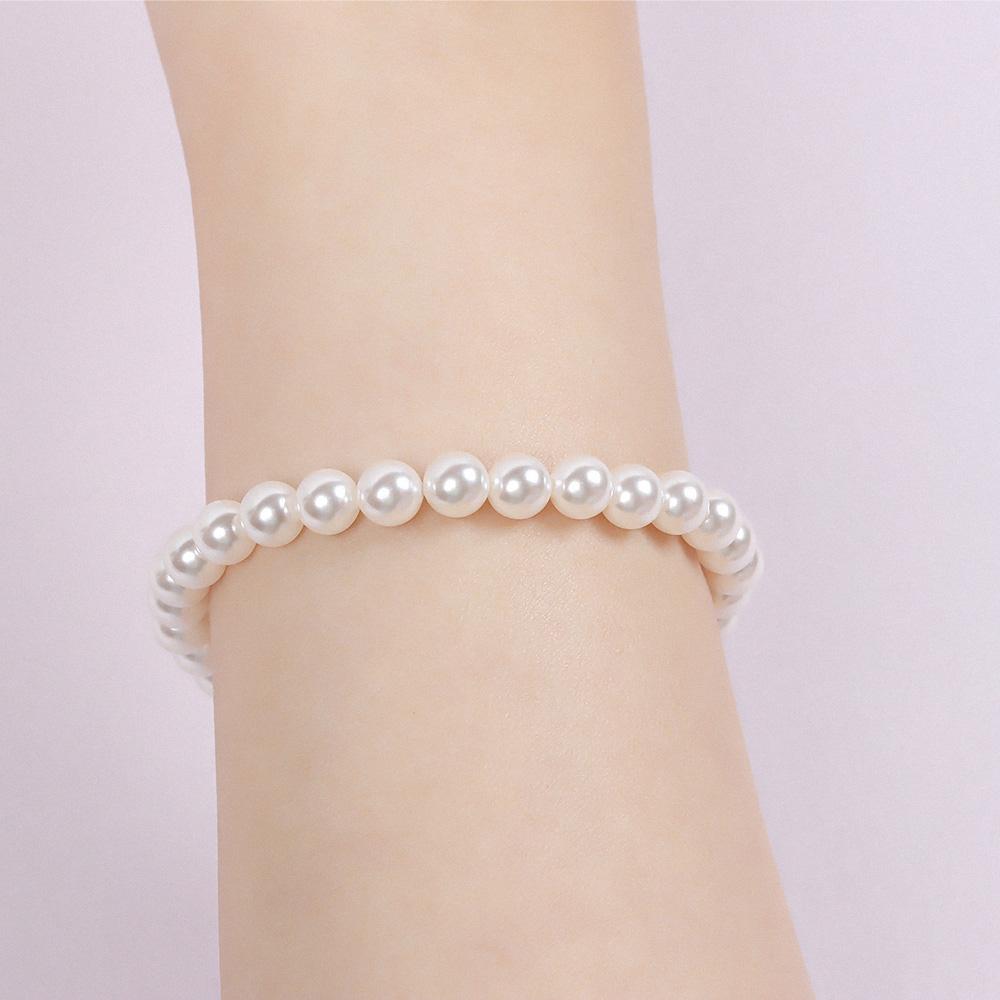 [Magnetic One-Touch] Joy Pearl Bracelet_6mm Pearl