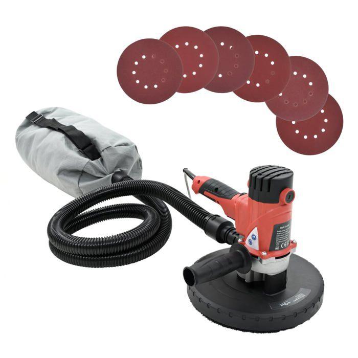 VidaXL Ponceuse pour Cloison Sèche avec Fonction d'Aspiration 1200 W Maison 142934